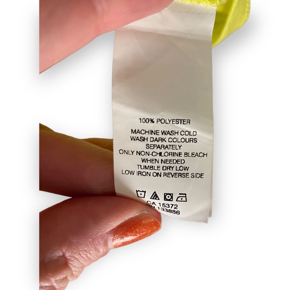 2for$20 NWOT Joe Fresh Neon Lime Athletic Workout Tank Top Size Large - Picture 5 of 6